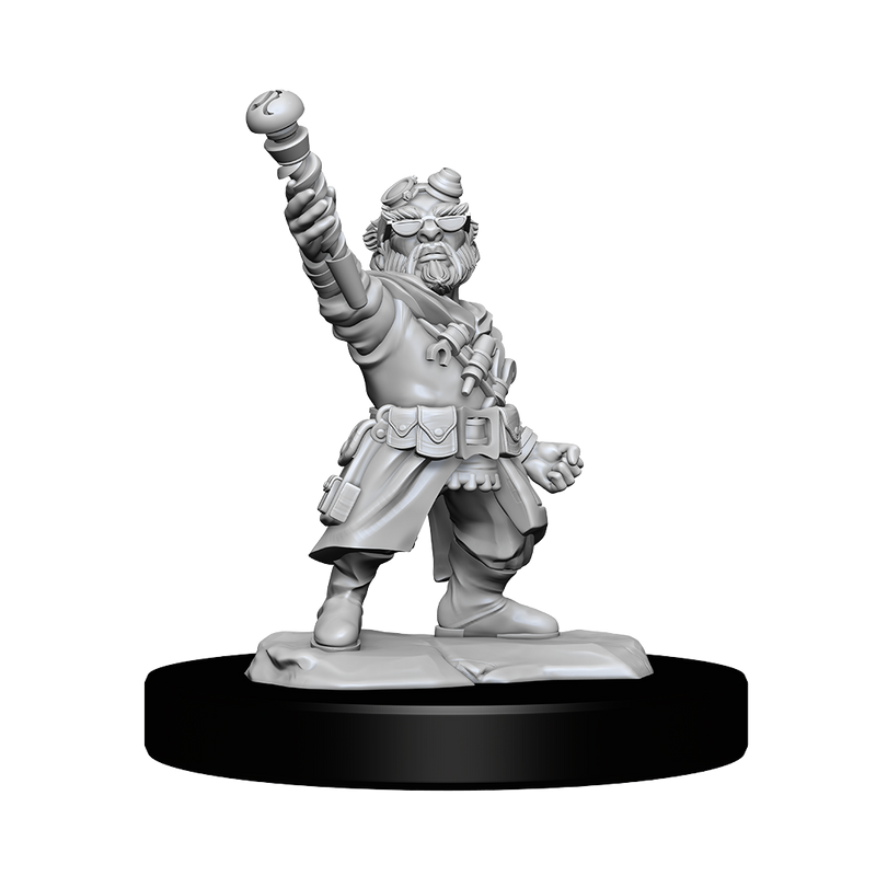 D&D Nolzurs Marvelous Unpainted Miniatures Gnome Artificer Male-1