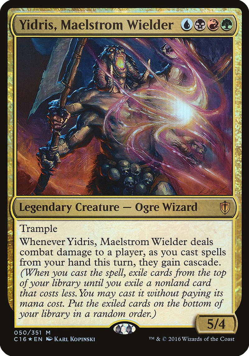 Yidris, Maelstrom Wielder (Oversized) [Commander 2016 Oversized]-1