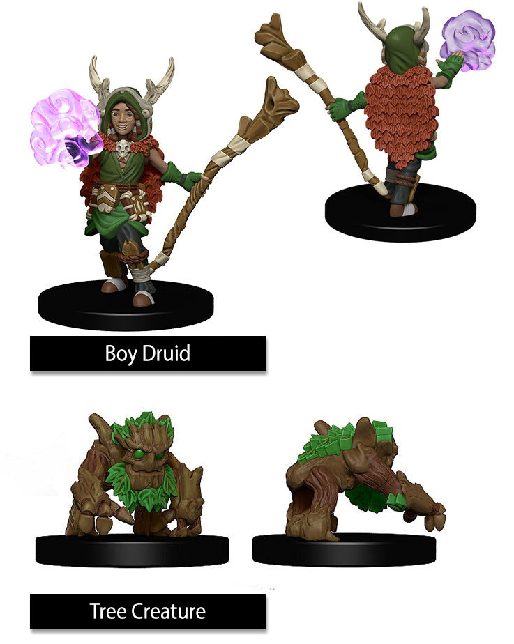 WizKids Boy Druid & Tree Creature-1