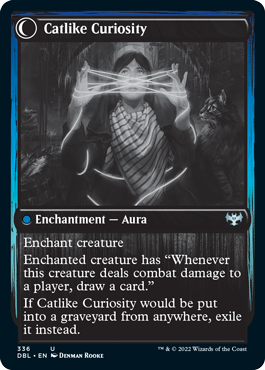 Mischievous Catgeist // Catlike Curiosity [Innistrad: Double Feature]-2