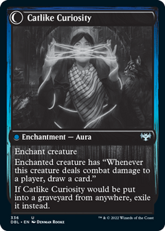 Mischievous Catgeist // Catlike Curiosity [Innistrad: Double Feature]-2