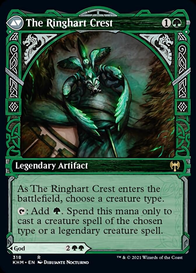 Kolvori, God of Kinship // The Ringhart Crest (Showcase) [Kaldheim]-2