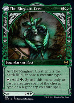 Kolvori, God of Kinship // The Ringhart Crest (Showcase) [Kaldheim]-2