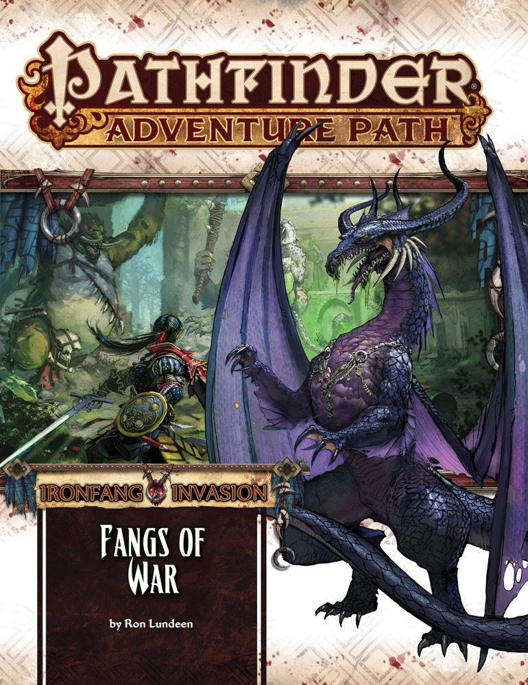 Pathfinder Ironfang Invasion #2 Fangs of War-1