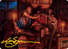 Long Rest Art Card (Gold-Stamped Signature) [Dungeons & Dragons: Adventures in the Forgotten Realms Art Series]-1