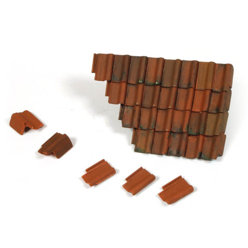 Vallejo Scenic Accessories - Damaged Roof Section and Tiles-1