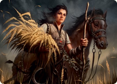 Ambitious Farmhand Art Card [Innistrad: Midnight Hunt Art Series]-1