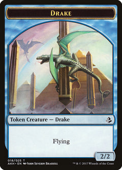 Angel of Sanctions // Drake Double-Sided Token [Amonkhet Tokens]-2