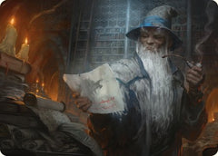 Learn from the Past Art Card [The Lord of the Rings: Tales of Middle-earth Art Series]-1