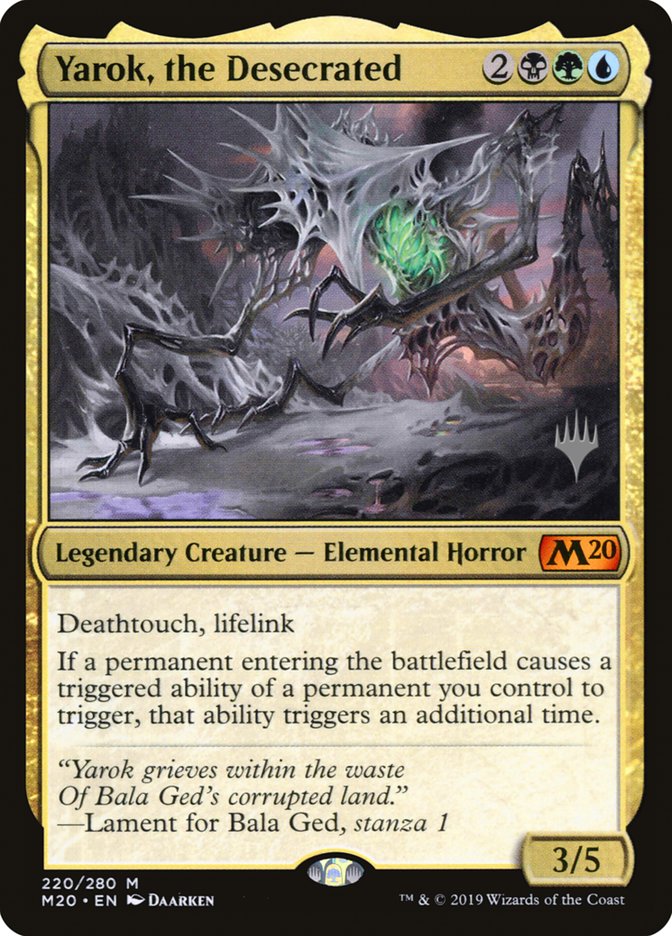 Yarok, the Desecrated (Promo Pack) [Core Set 2020 Promos]-1