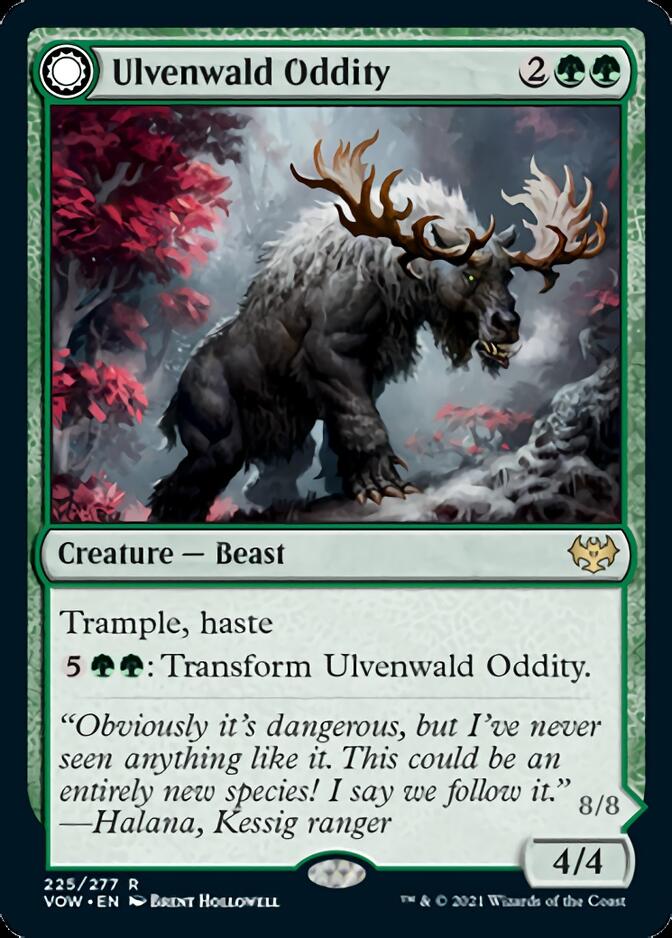 Ulvenwald Oddity // Ulvenwald Behemoth [Innistrad: Crimson Vow]-1