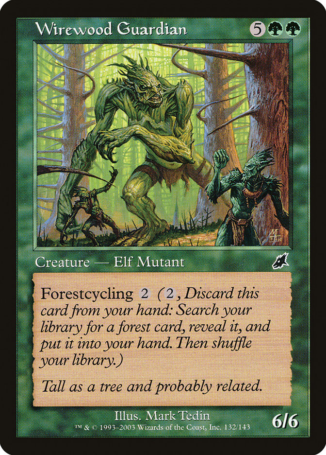 Wirewood Guardian [Scourge]-1