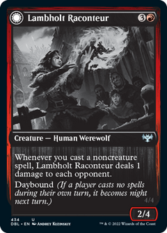 Lambholt Raconteur // Lambholt Ravager [Innistrad: Double Feature]-1