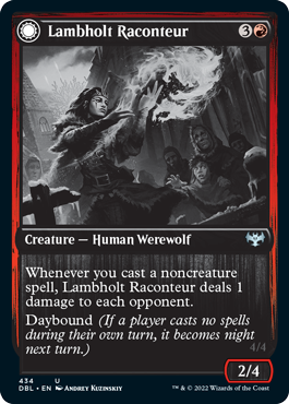 Lambholt Raconteur // Lambholt Ravager [Innistrad: Double Feature]-1