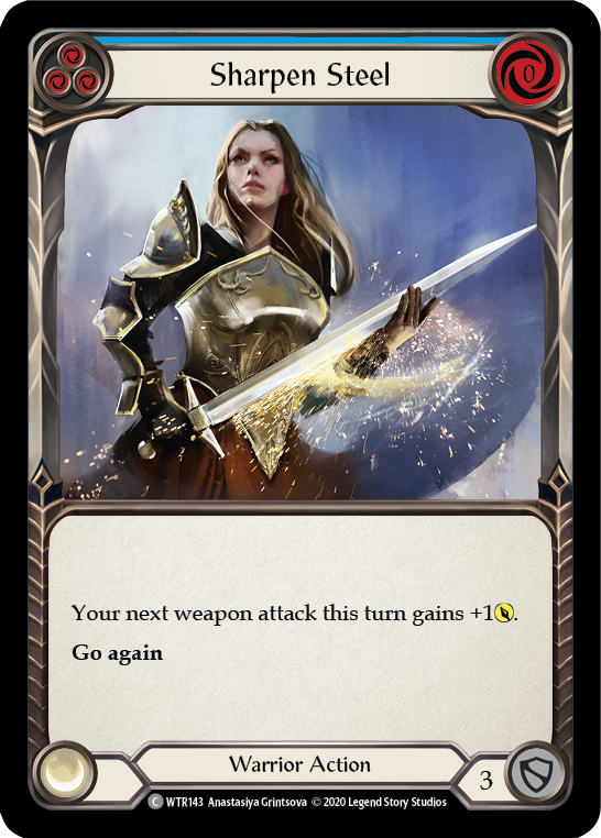 Sharpen Steel (Blue) [U-WTR143] (Welcome to Rathe Unlimited)  Unlimited Normal-1