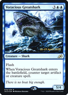 Voracious Greatshark [Ikoria: Lair of Behemoths Prerelease Promos]-1