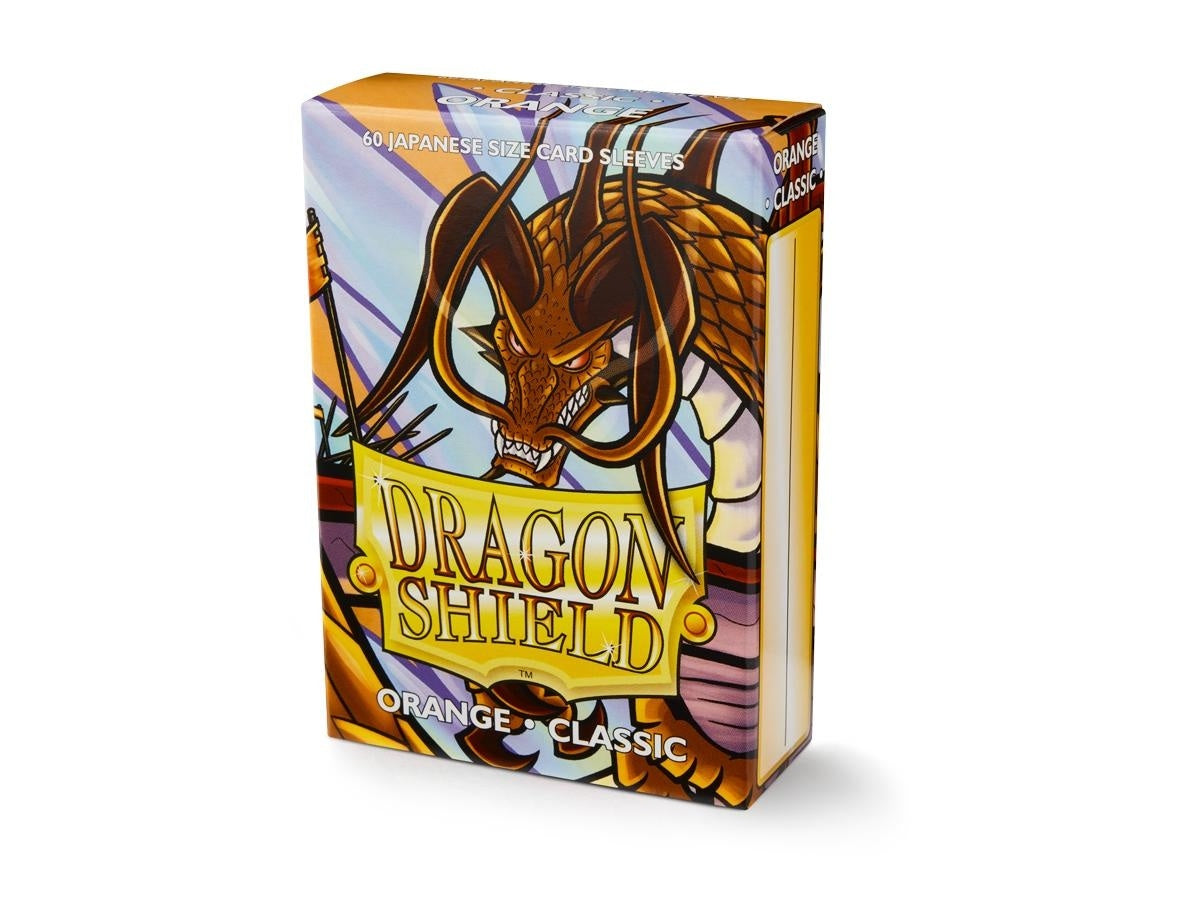 Sleeves - Dragon Shield Japanese - Box 60 - Classic Orange-1