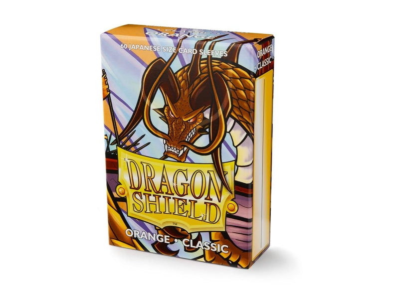 Sleeves - Dragon Shield Japanese - Box 60 - Classic Orange-1