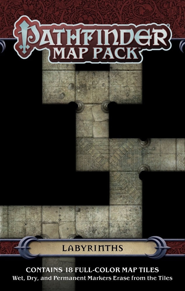 Pathfinder Accessories Map Pack Labyrinths-1