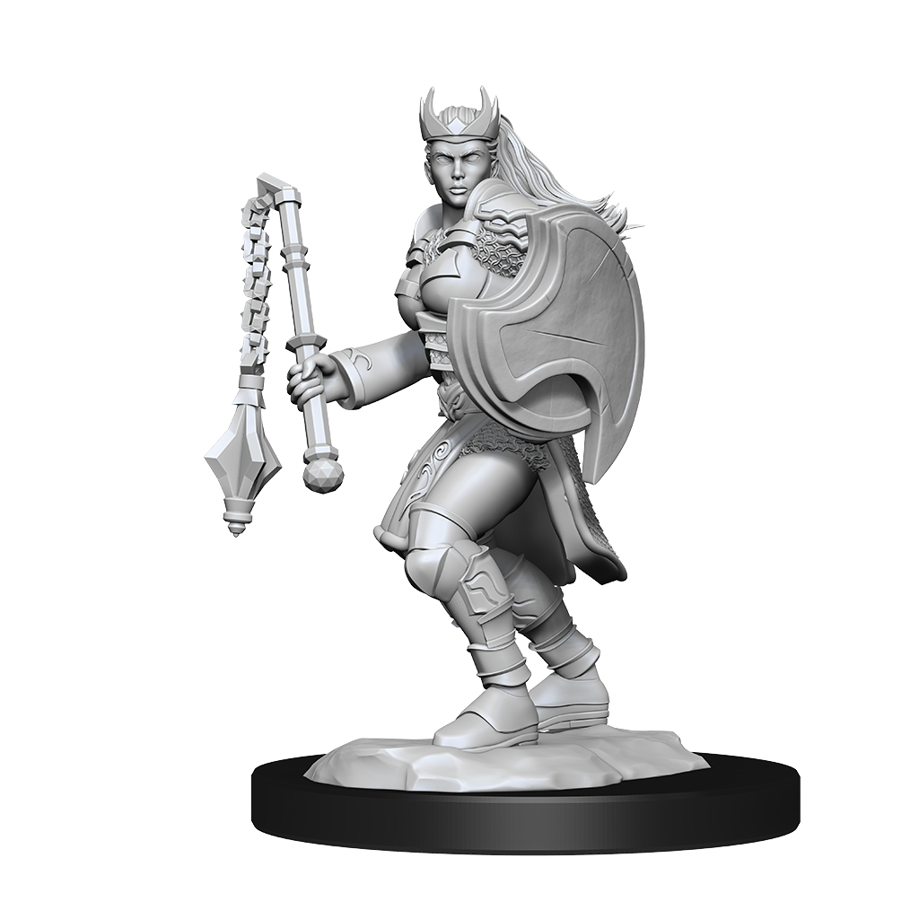D&D Nolzurs Marvelous Unpainted Miniatures Kalashtar Cleric Female-1