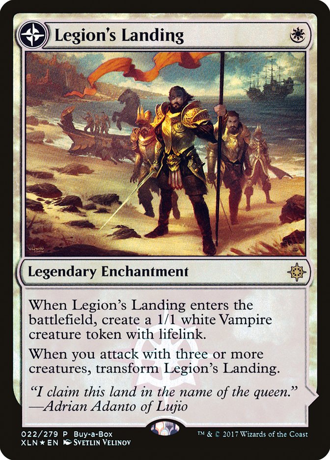 Legion's Landing // Adanto, the First Fort (Buy-A-Box) [Ixalan Treasure Chest]-1
