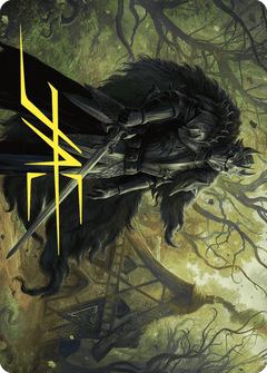 Agatha's Champion Art Card (Gold-Stamped Signature) [Wilds of Eldraine Art Series]-1