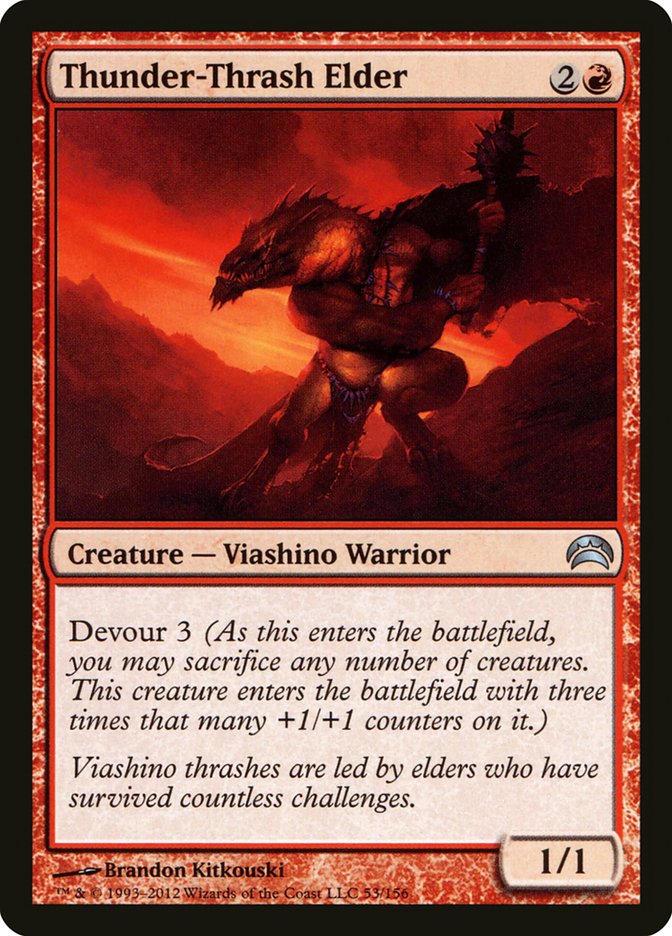 Thunder-Thrash Elder [Planechase 2012]-1