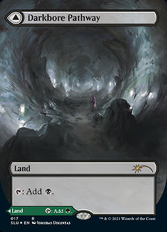 Darkbore Pathway // Slitherbore Pathway (Borderless) [Secret Lair: Ultimate Edition 2]-1