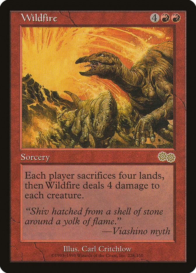 Wildfire [Urza's Saga]-1