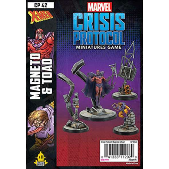 Marvel Crisis Protocol Miniatures Game Magneto and Toad-1