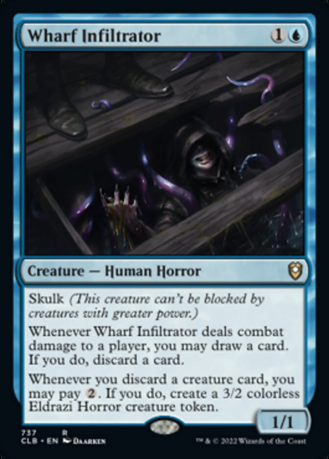 Wharf Infiltrator [Commander Legends: Battle for Baldur's Gate]-1