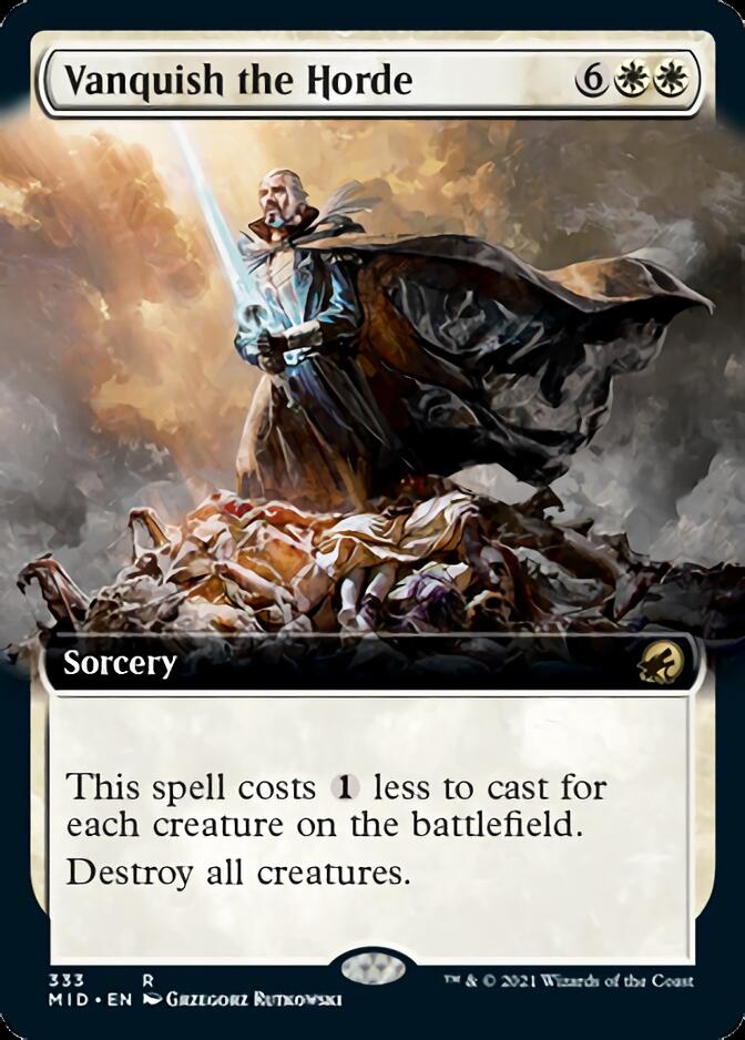 Vanquish the Horde (Extended Art) [Innistrad: Midnight Hunt]-1