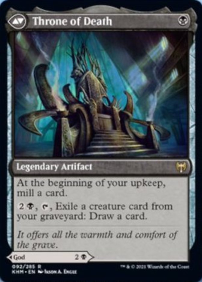 Egon, God of Death // Throne of Death [Kaldheim]-2