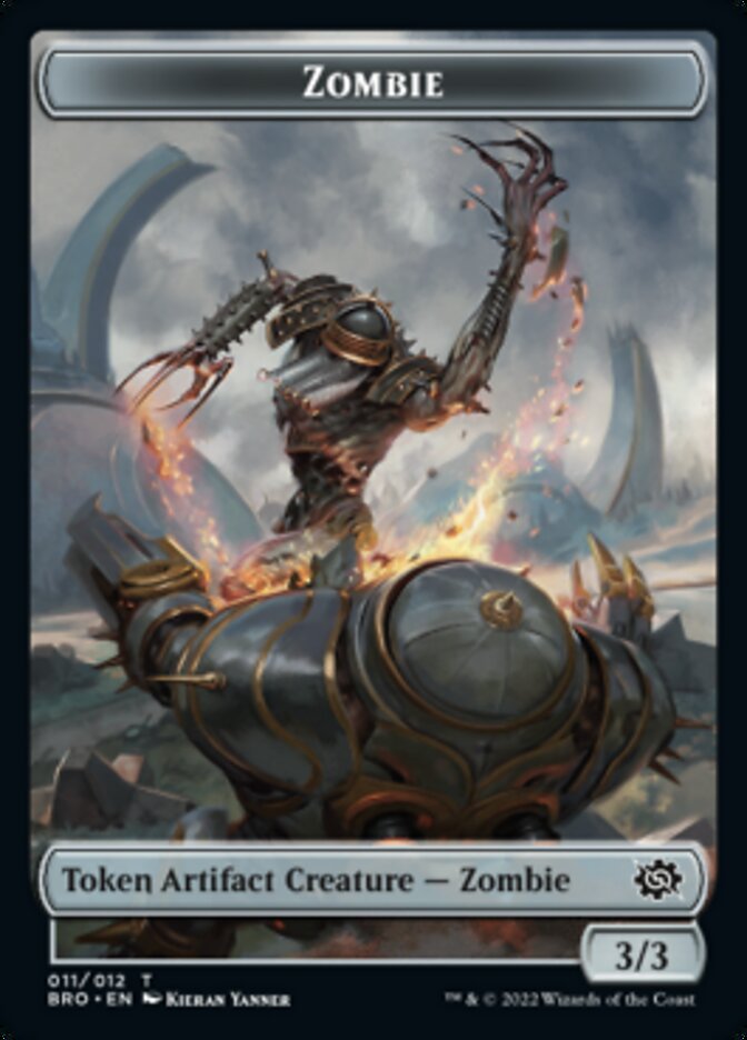 Zombie Token [The Brothers' War Tokens]-1