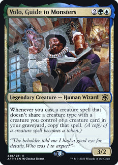 Volo, Guide to Monsters (Ampersand Promo) [Dungeons & Dragons: Adventures in the Forgotten Realms Promos]-1