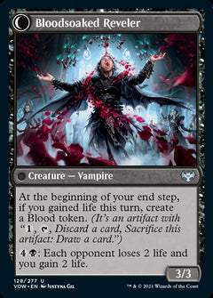 Restless Bloodseeker // Bloodsoaked Reveler [Innistrad: Crimson Vow]-2