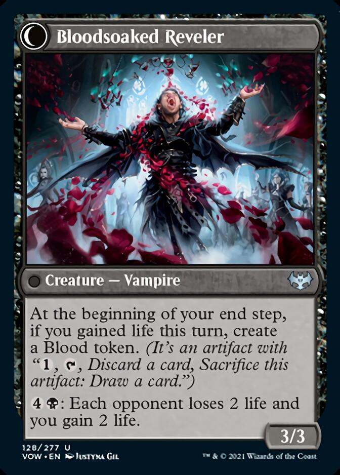 Restless Bloodseeker // Bloodsoaked Reveler [Innistrad: Crimson Vow]-2
