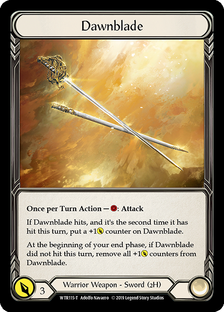 Dawnblade // Romping Club [WTR115-T // WTR003-T] (Welcome to Rathe)  Alpha Print Normal-1