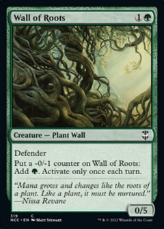 Wall of Roots [Streets of New Capenna Commander]-1