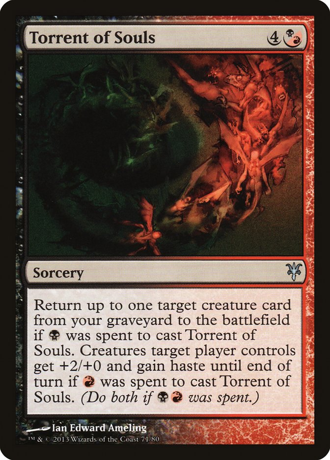 Torrent of Souls [Duel Decks: Sorin vs. Tibalt]-1