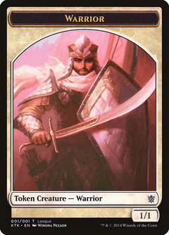 Warrior Token [League Tokens 2014]-1