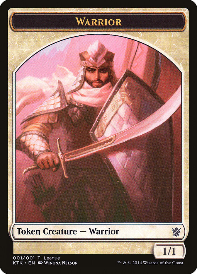 Warrior Token [League Tokens 2014]-1