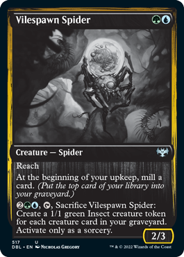Vilespawn Spider [Innistrad: Double Feature]-1