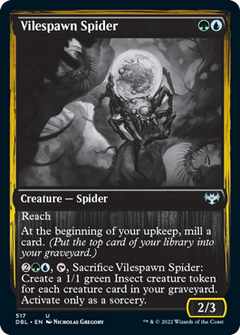 Vilespawn Spider [Innistrad: Double Feature]-1
