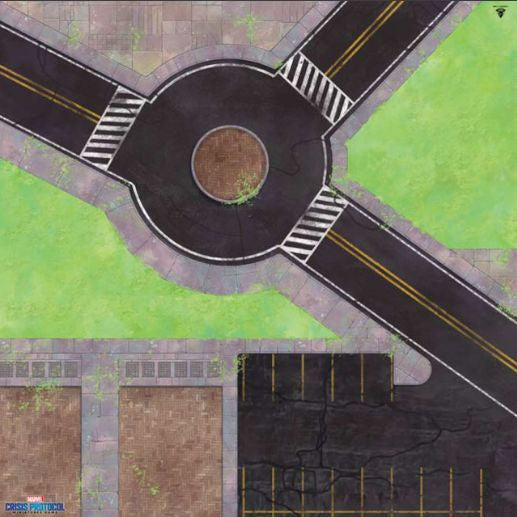 Marvel Crisis Protocol Roundabout Knockout Game Mat-1