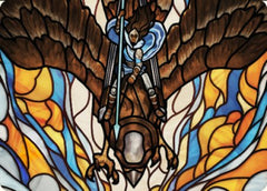 Tura Kennerud, Skyknight Art Card [Dominaria United Art Series]-1