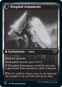 Drogskol Infantry // Drogskol Armaments [Innistrad: Double Feature]-2