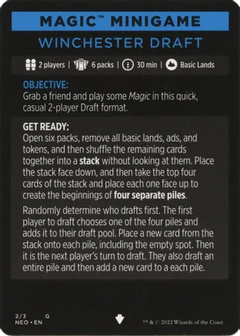 Winchester Draft (Magic Minigame) [Kamigawa: Neon Dynasty Minigame]-1