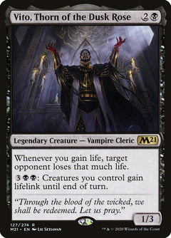 Vito, Thorn of the Dusk Rose [Core Set 2021]-1
