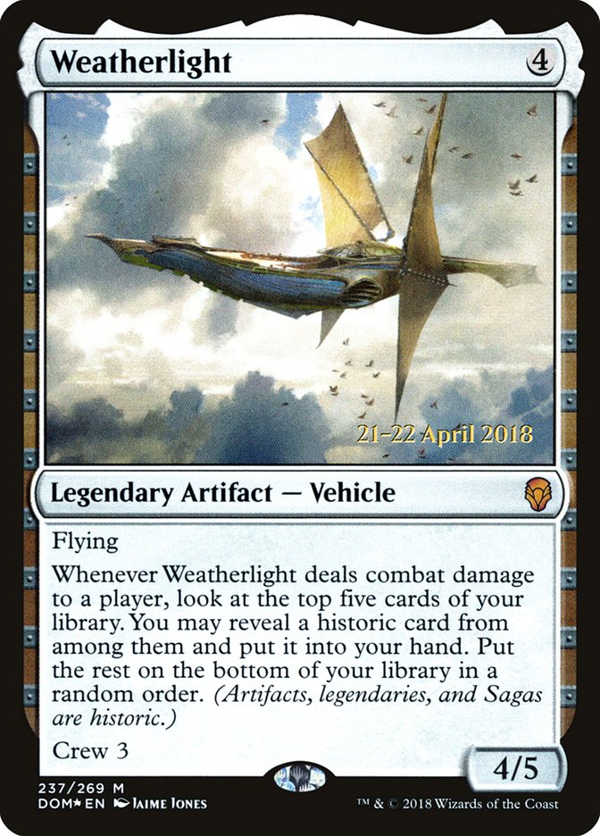 Weatherlight [Dominaria Prerelease Promos]-1